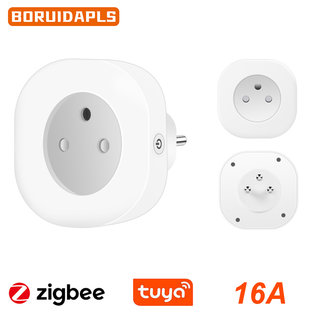 Crt Monitor Stand - BORUIDAPLS Inteligentne gniazdko Tuya Zigbee EU/FR/Israel/Brazylia/Szwajcaria