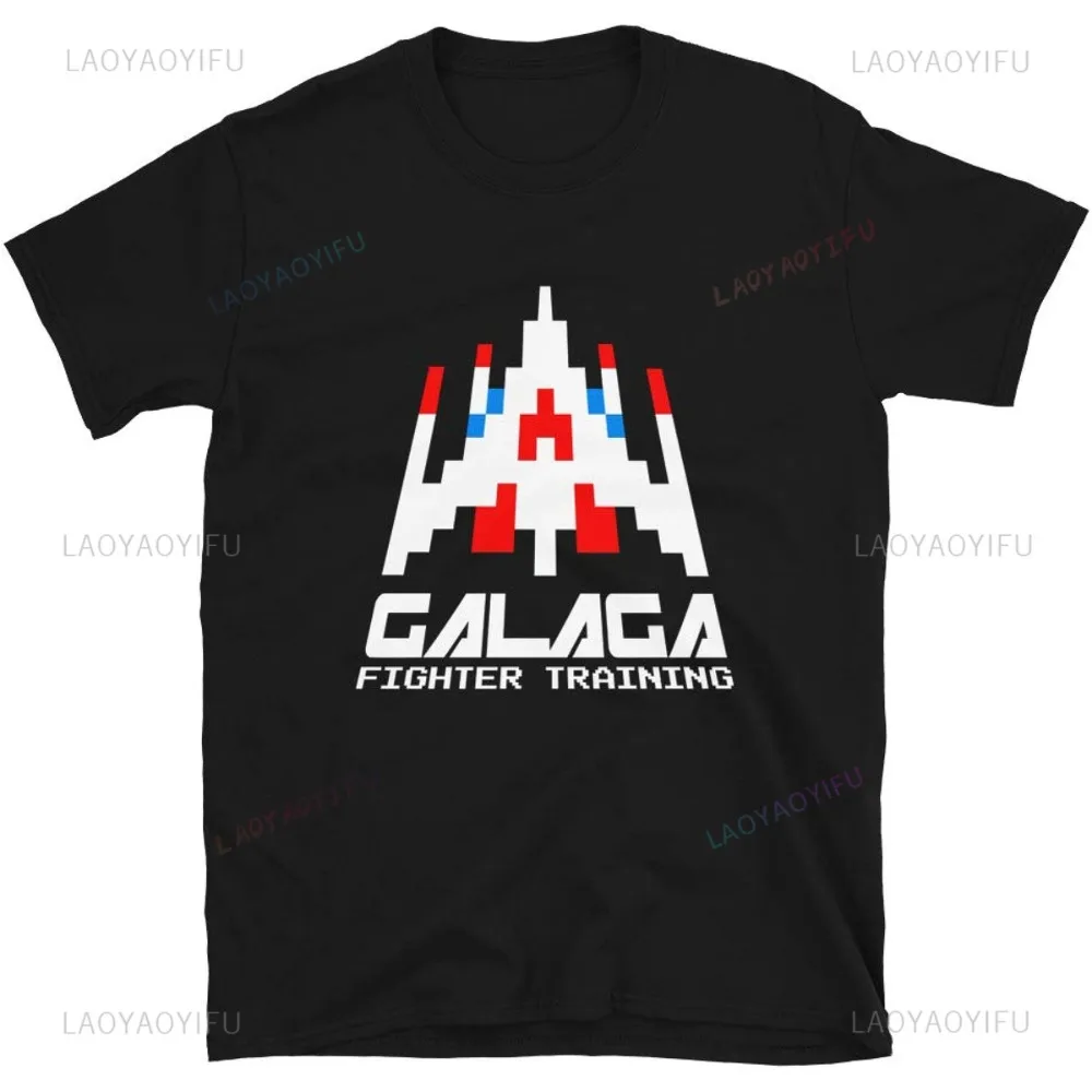 Retro Gaming T Shirts - Zręcznościowa Galaga z lat 80. 70.