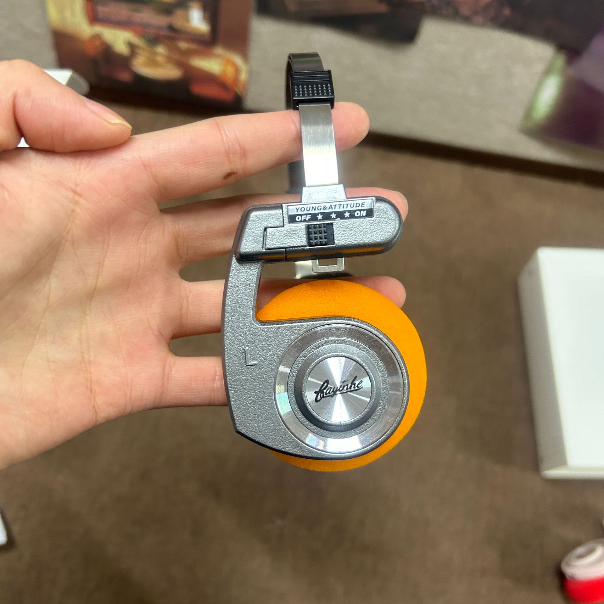 Retro Gaming Kc - Retro składane słuchawki bezprzewodowe Bluetooth 5.3