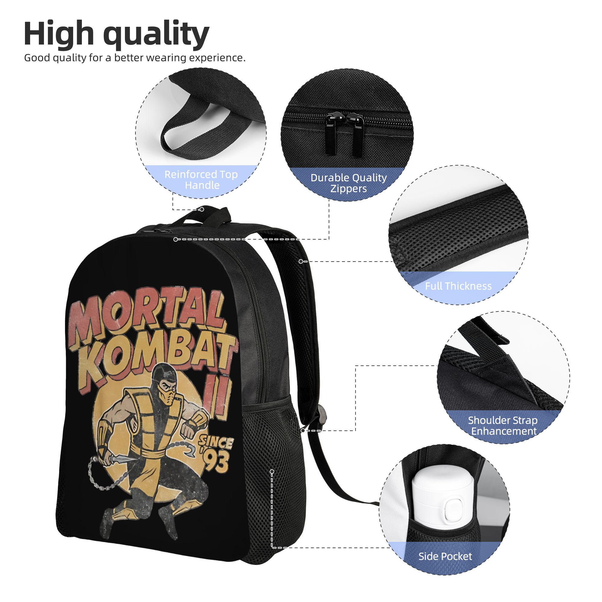 Plecak Mortal Kombat II Since  – Retro Gaming Icons recenzja i cena