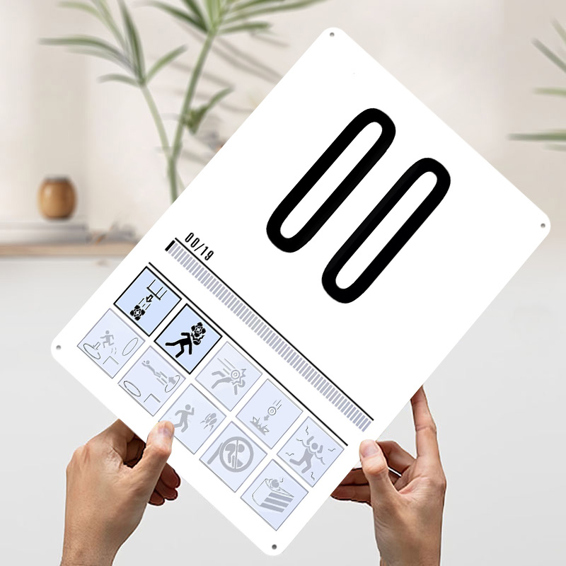 Ikony trybu wyzwań Portal 2, b – Retro Gaming Icons recenzja i cena