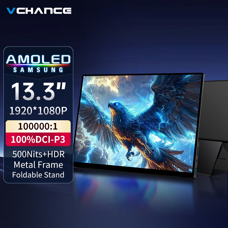 Przenośny monitor VCHANCE 13,3 – Crt Monitor Stand recenzja i cena
