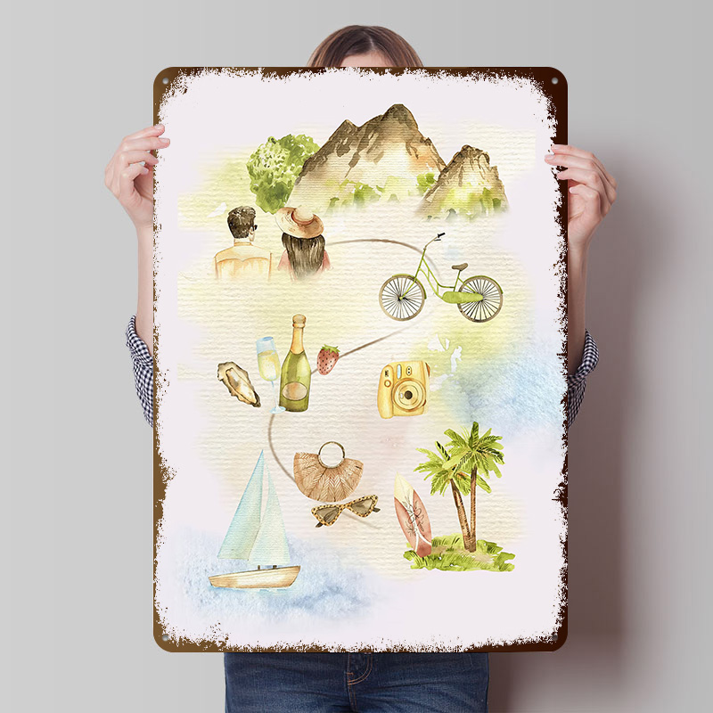 Plakat z nadrukiem Podróżuj po – World Of Retro Gaming recenzja i cena