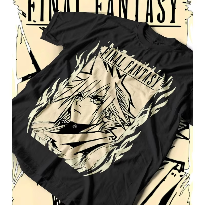 Koszulka Final Fantasy VII Reb – Retro Gaming T Shirts recenzja i cena