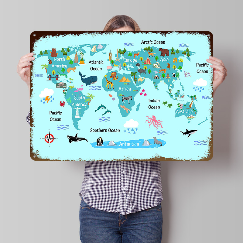 Mapa Świata dla Dzieci, Drukow – World Of Retro Gaming recenzja i cena